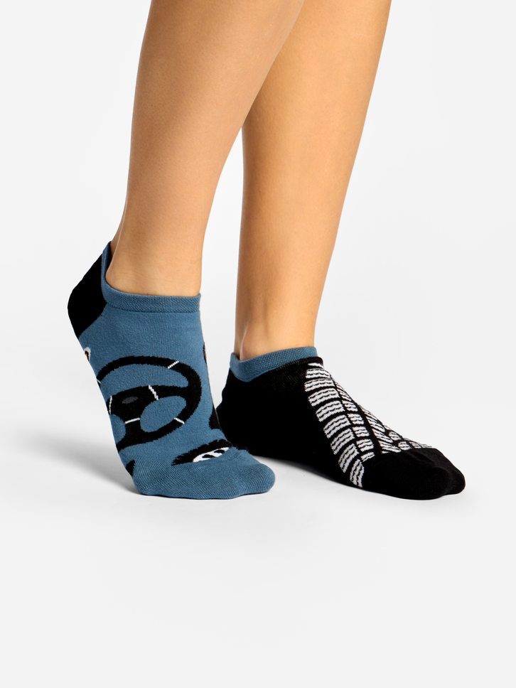 Kedvezmény Vidám zokni sportcipőbe Sofőr